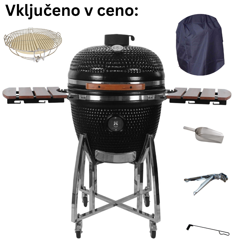 KERAMIČNI ŽAR KAMADO GORILLA JOE 23,5′ - AKCIJSKI PAKET